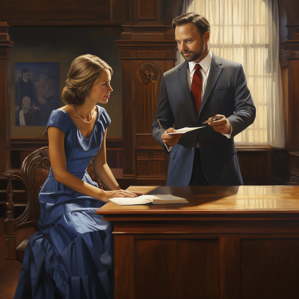 probateprime_oil_painting_of_a_good_looking_attorney_helping_a__2e70eabe